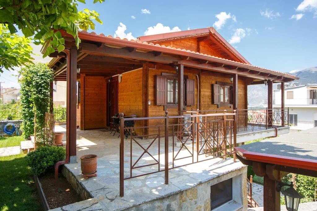 Wooden House In Ioannina Apartment Exterior photo